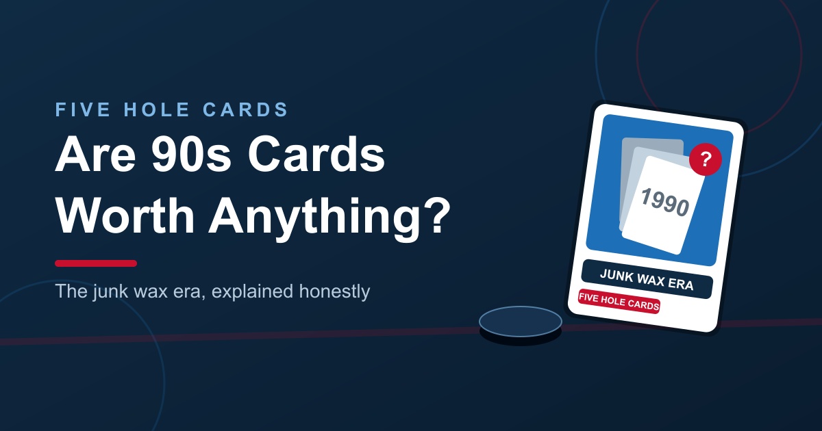 Are 90s Hockey Cards Worth Anything? The Honest Answer